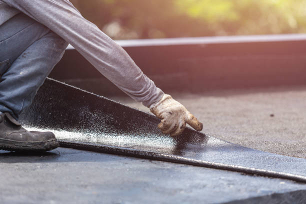 Professional Crawl Space Encapsulation technician working in Rossford, OH